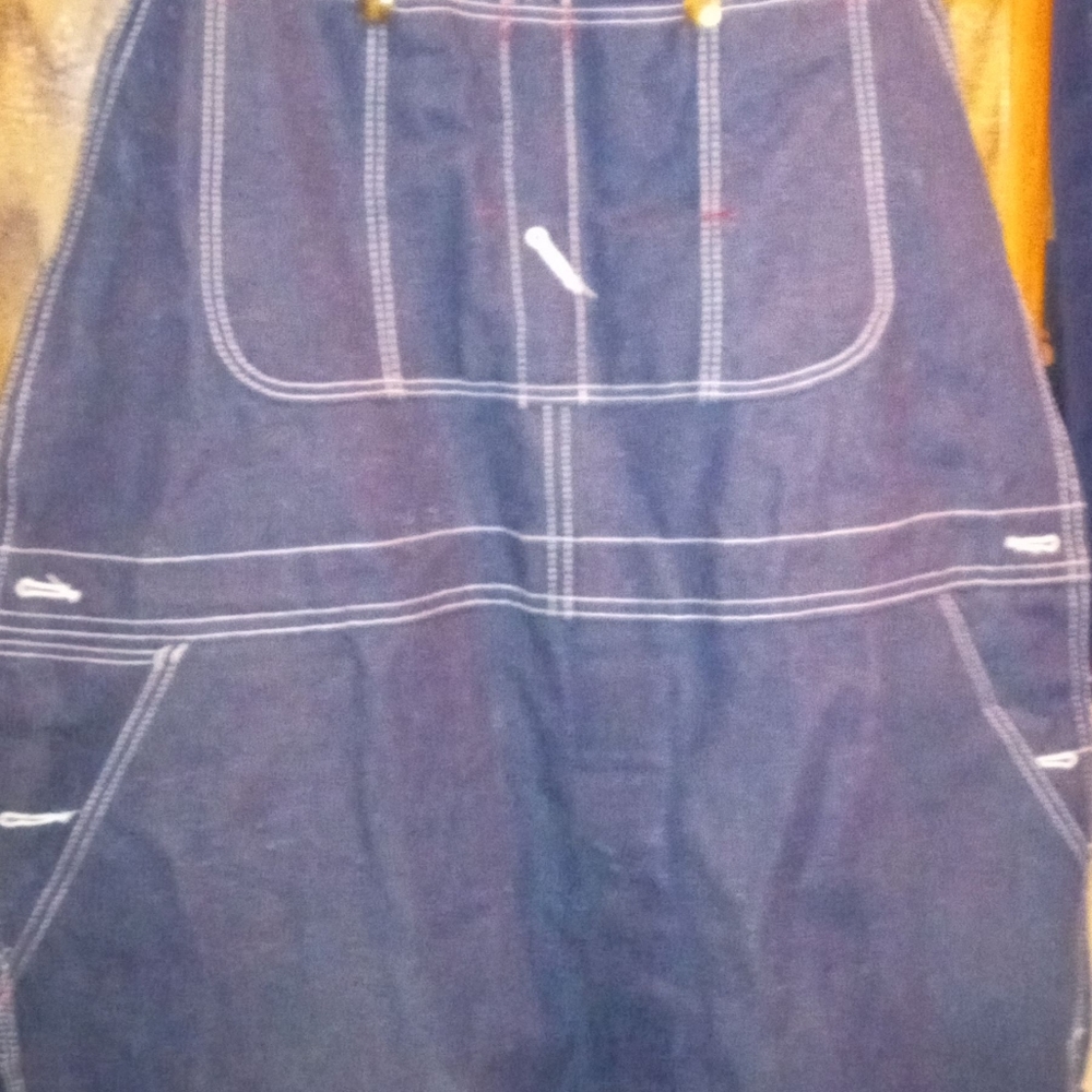 Men's Dickies denim overalls